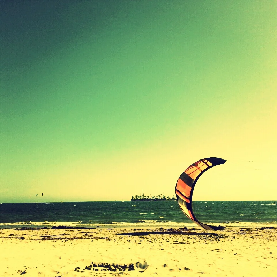#kiteboarding in Long Beach,